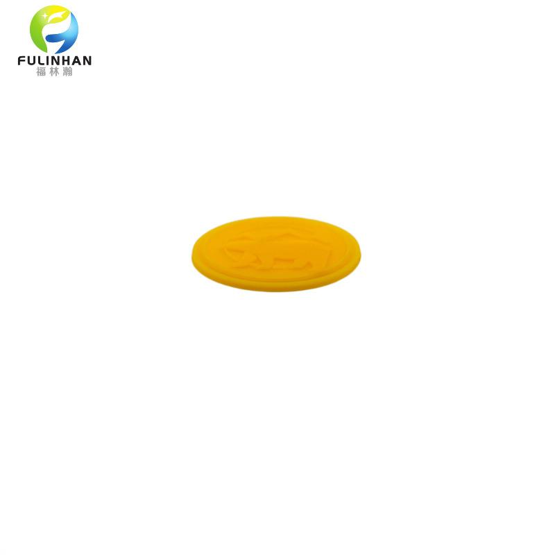 custom clothes cap silicone patches